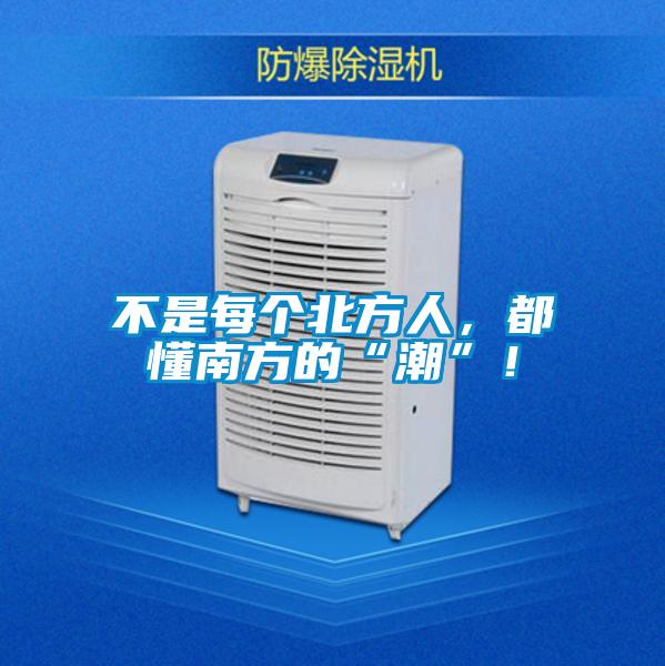 不是每個北方人，都懂南方的“潮”！