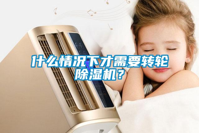 什么情況下才需要轉輪除濕機？