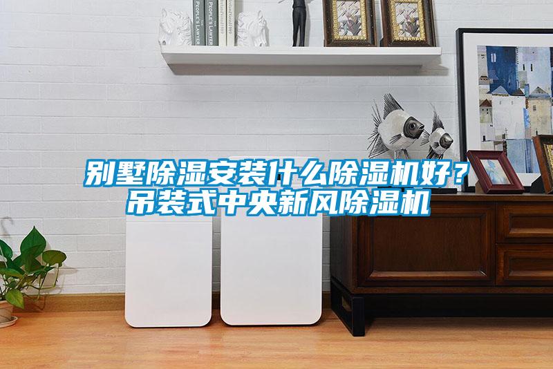別墅除濕安裝什么除濕機好？吊裝式中央新風除濕機