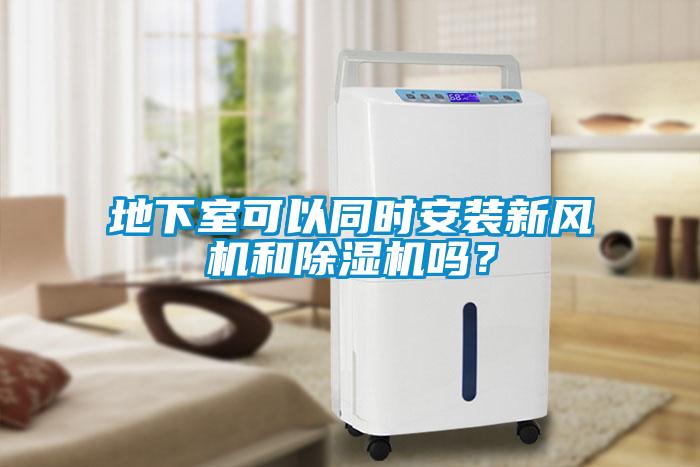 地下室可以同時安裝新風機和除濕機嗎？