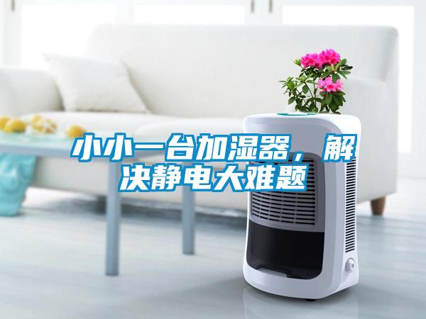 小小一臺加濕器，解決靜電大難題