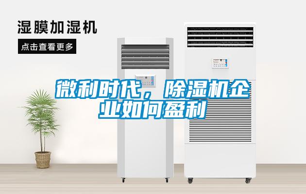 微利時(shí)代，除濕機(jī)企業(yè)如何盈利