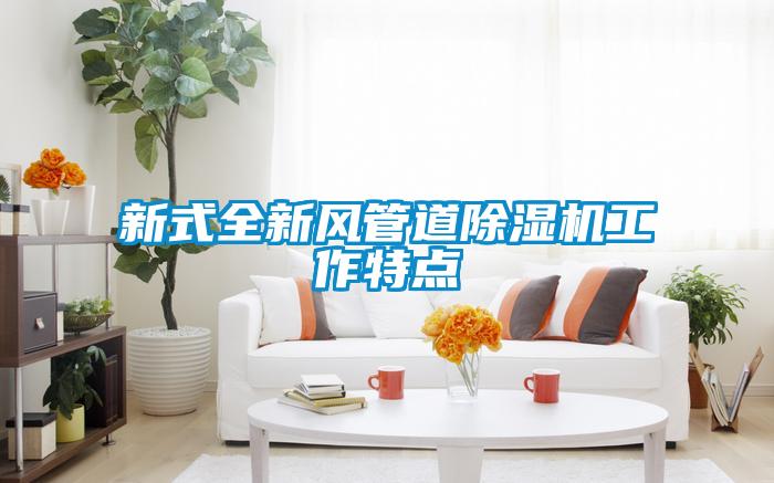 新式全新風(fēng)管道除濕機工作特點