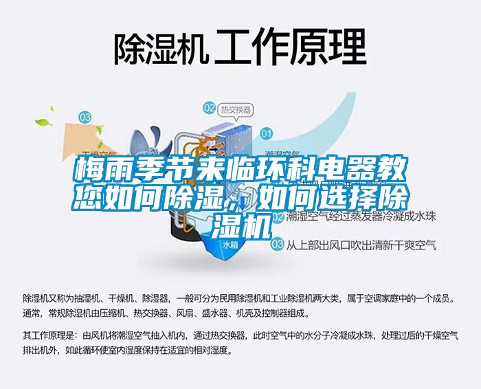 梅雨季節(jié)來(lái)臨環(huán)科電器教您如何除濕，如何選擇除濕機(jī)