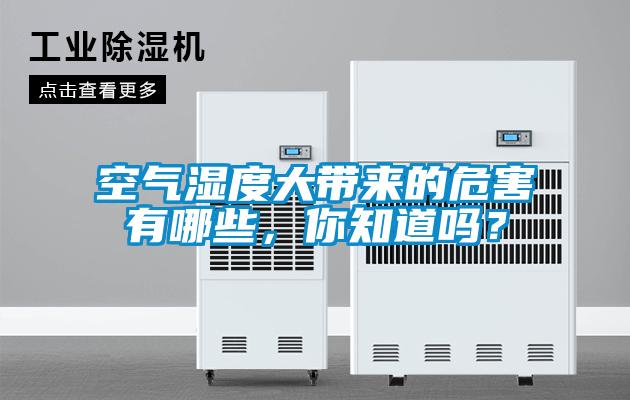 空氣濕度大帶來的危害有哪些，你知道嗎？