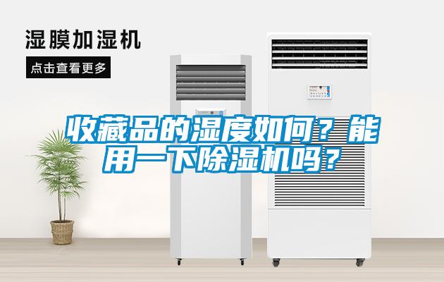 收藏品的濕度如何？能用一下除濕機嗎？