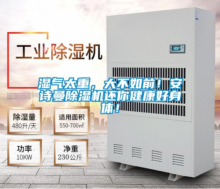 濕氣太重，大不如前！安詩曼除濕機還你健康好身體！