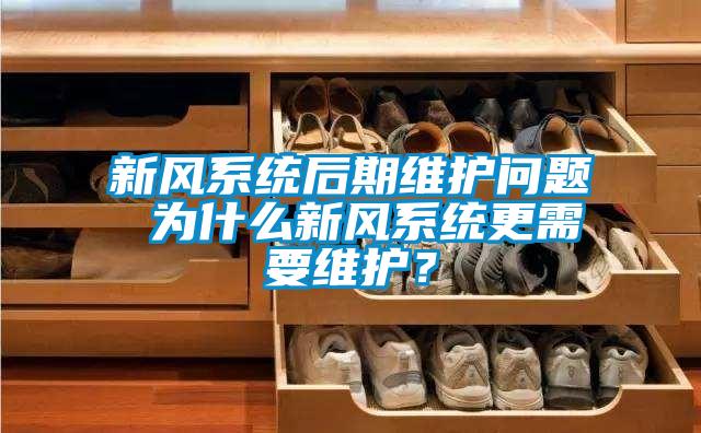 新風(fēng)系統(tǒng)后期維護(hù)問題 為什么新風(fēng)系統(tǒng)更需要維護(hù)？