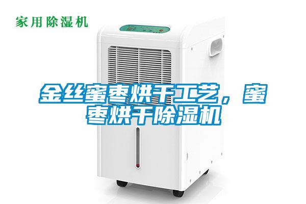 金絲蜜棗烘干工藝，蜜棗烘干除濕機