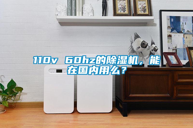 110v 60hz的除濕機，能在國內(nèi)用么？