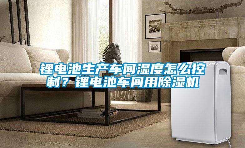 鋰電池生產(chǎn)車間濕度怎么控制？鋰電池車間用除濕機(jī)