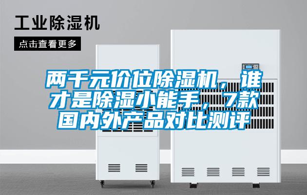 兩千元價位除濕機，誰才是除濕小能手，7款國內(nèi)外產(chǎn)品對比測評
