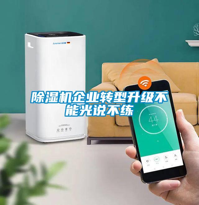 除濕機(jī)企業(yè)轉(zhuǎn)型升級(jí)不能光說不練