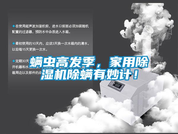 螨蟲(chóng)高發(fā)季，家用除濕機(jī)除螨有妙計(jì)！