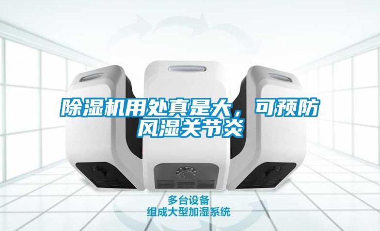 除濕機用處真是大，可預防風濕關節炎