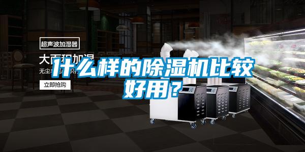 什么樣的除濕機(jī)比較好用？