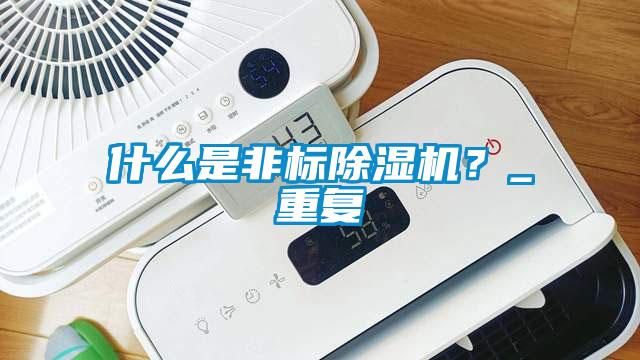 什么是非標除濕機？_重復
