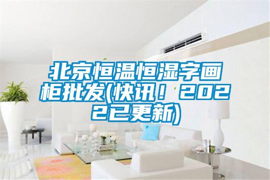 北京恒溫恒濕字畫柜批發(快訊！2022已更新)