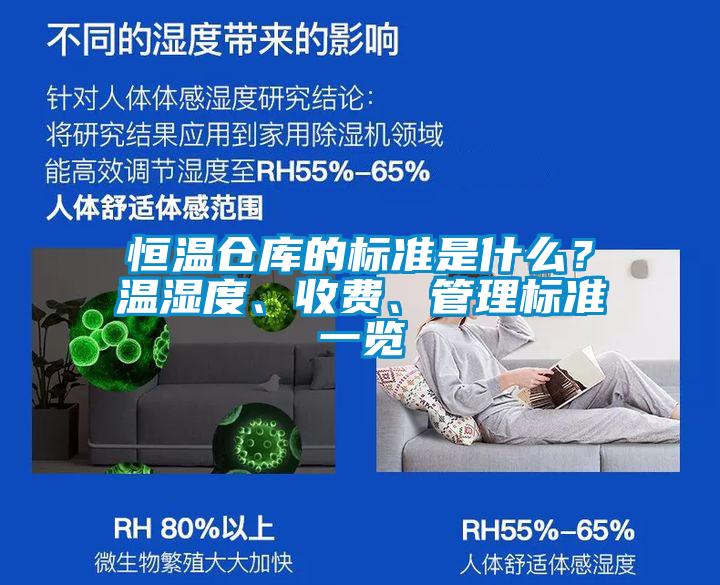 恒溫倉庫的標準是什么？溫濕度、收費、管理標準一覽
