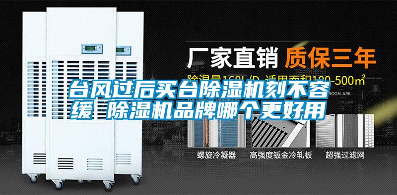 臺(tái)風(fēng)過后買臺(tái)除濕機(jī)刻不容緩 除濕機(jī)品牌哪個(gè)更好用