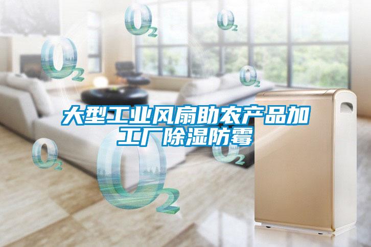 大型工業(yè)風(fēng)扇助農(nóng)產(chǎn)品加工廠(chǎng)除濕防霉