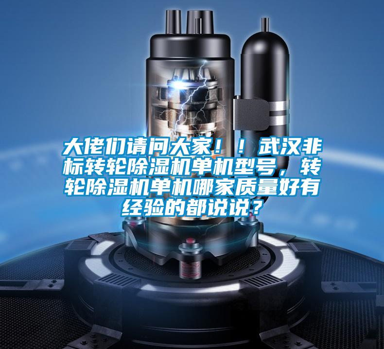 大佬們請問大家！！武漢非標轉輪除濕機單機型號，轉輪除濕機單機哪家質量好有經驗的都說說？