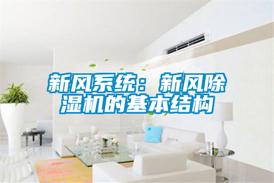 新風系統:新風除濕機的基本結構
