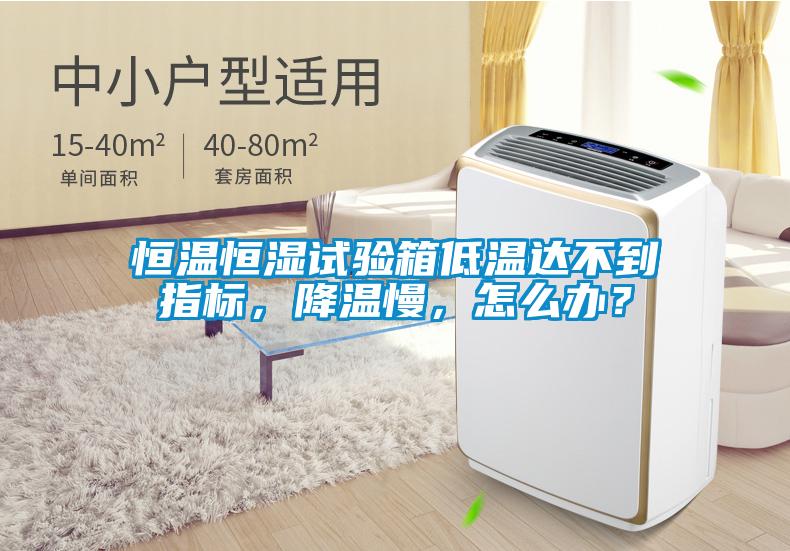 恒溫恒濕試驗(yàn)箱低溫達(dá)不到指標(biāo)，降溫慢，怎么辦？