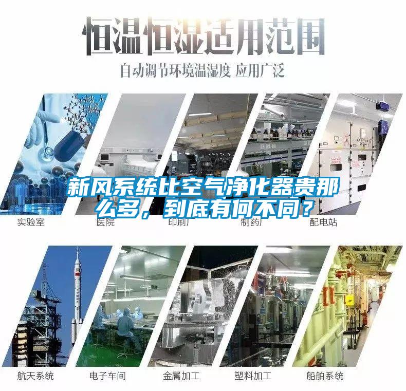 新風系統比空氣凈化器貴那么多，到底有何不同？