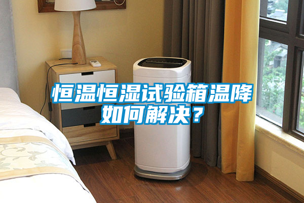 恒溫恒濕試驗箱溫降如何解決？