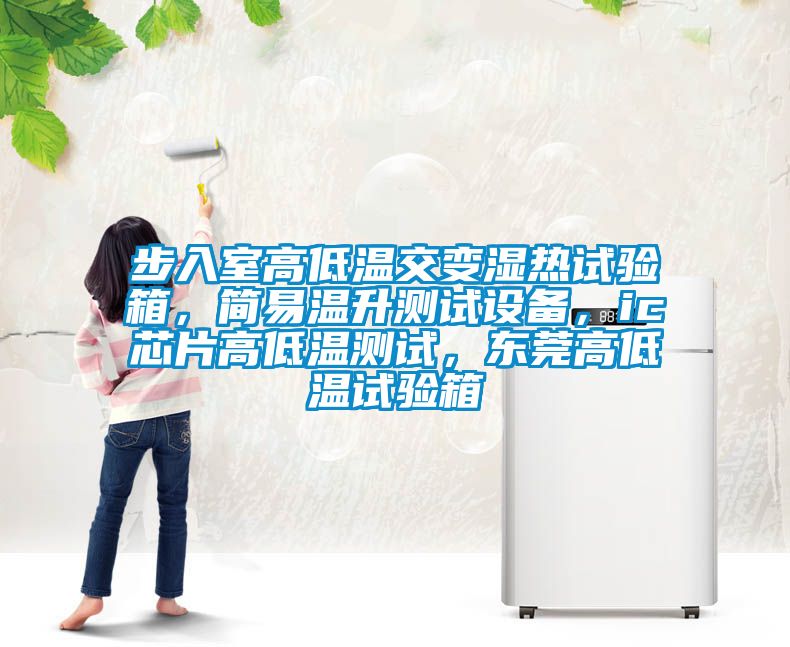 步入室高低溫交變濕熱試驗(yàn)箱，簡易溫升測試設(shè)備，ic芯片高低溫測試，東莞高低溫試驗(yàn)箱
