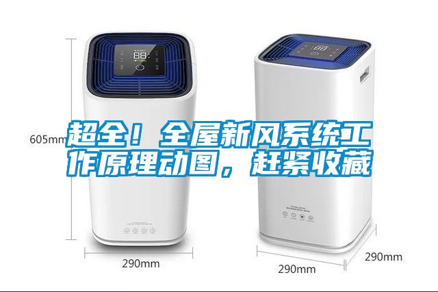 超全！全屋新風系統(tǒng)工作原理動圖，趕緊收藏