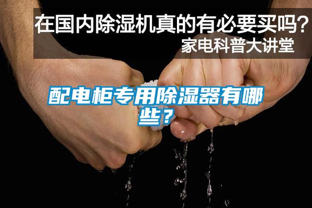 配電柜專用除濕器有哪些？