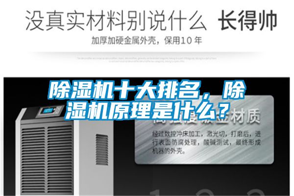除濕機十大排名，除濕機原理是什么？