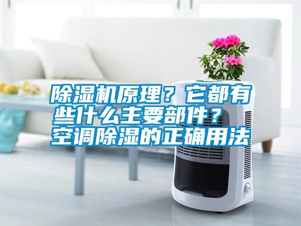 除濕機原理？它都有些什么主要部件？ 空調(diào)除濕的正確用法