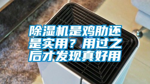 除濕機是雞肋還是實用？用過之后才發現真好用