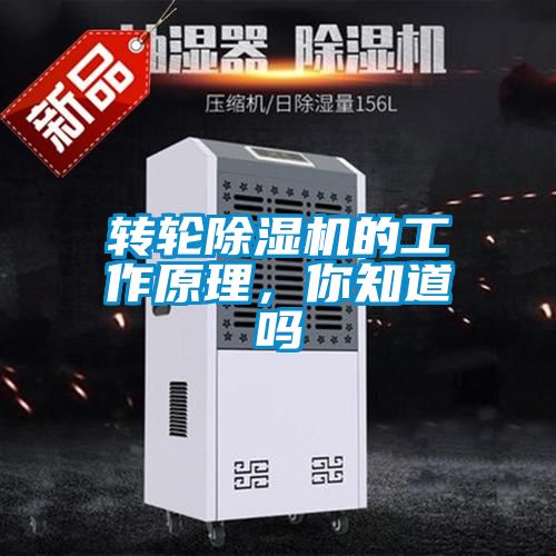 轉輪除濕機的工作原理，你知道嗎