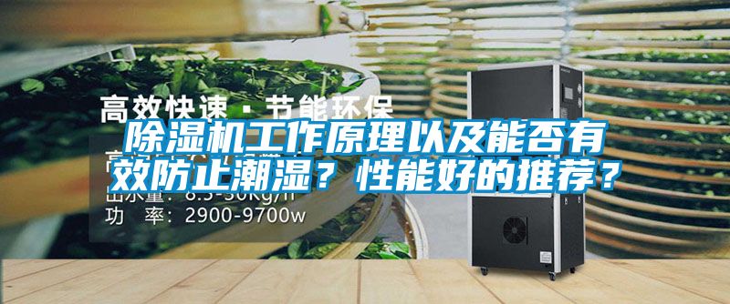 除濕機工作原理以及能否有效防止潮濕？性能好的推薦？