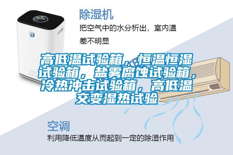 高低溫試驗箱，恒溫恒濕試驗箱，鹽霧腐蝕試驗箱，冷熱沖擊試驗箱，高低溫交變濕熱試驗