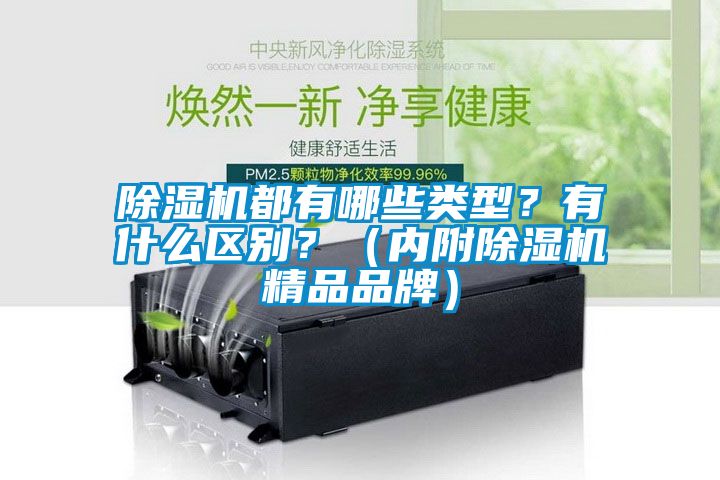 除濕機(jī)都有哪些類型？有什么區(qū)別？（內(nèi)附除濕機(jī)精品品牌）