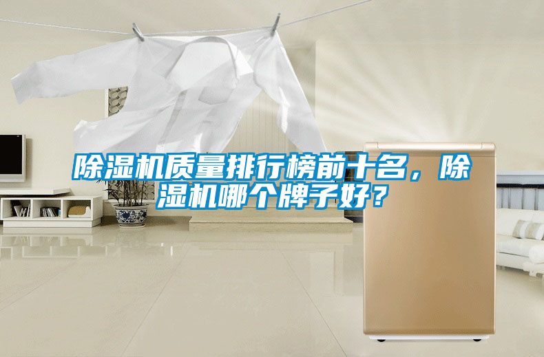 除濕機質量排行榜前十名，除濕機哪個牌子好？
